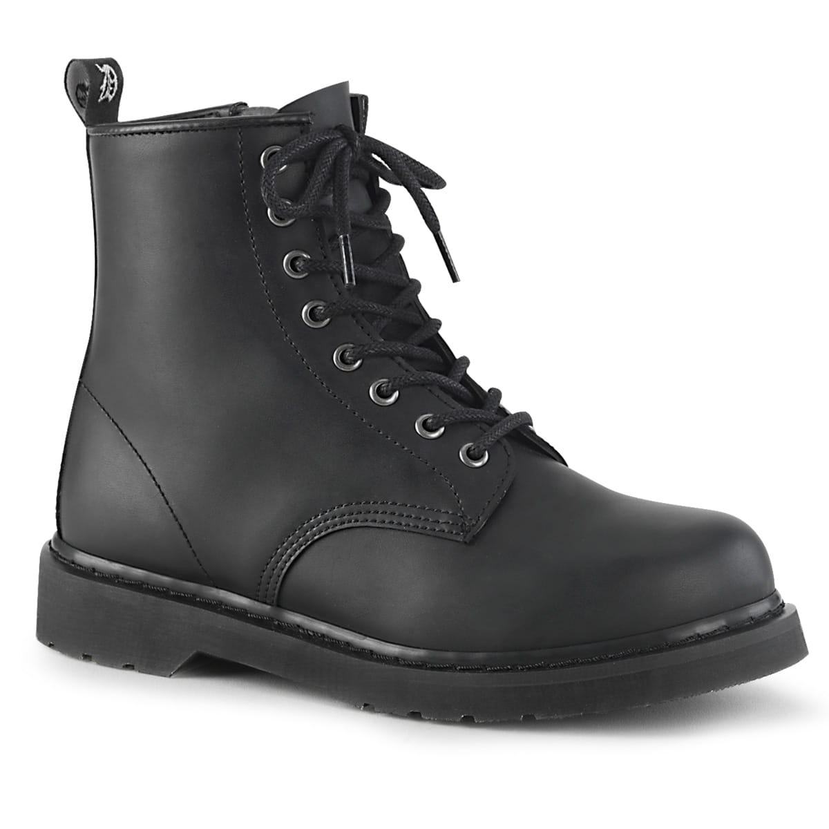 DemoniaCult BOLT-100 Unisex Stiefel Schwarz  EU 45