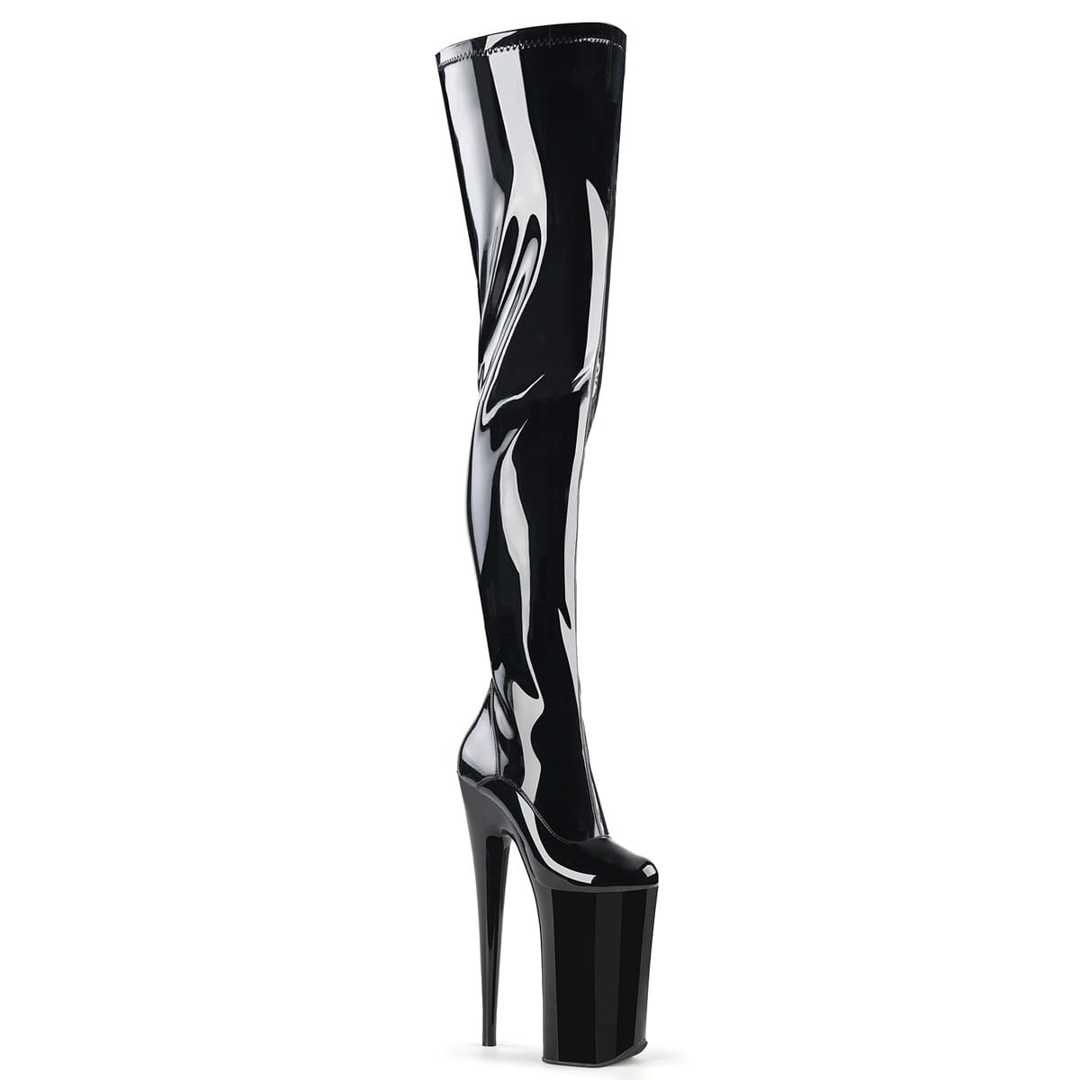 Pleaser BEYOND-4000 Damen Stiefel Schwarz  EU 38