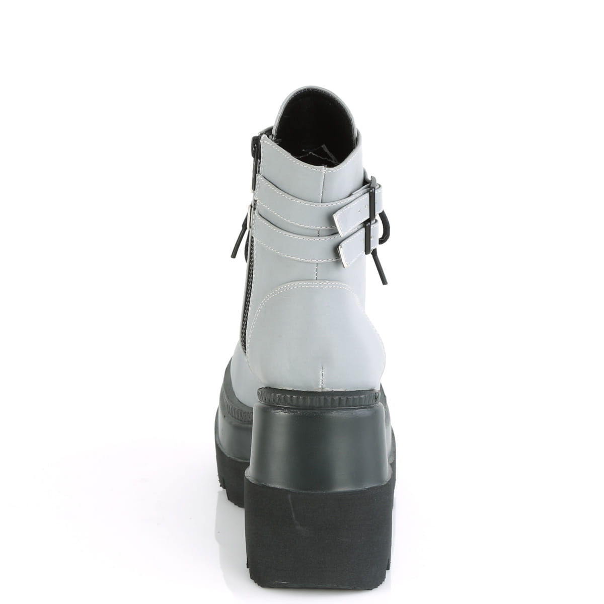 DemoniaCult SHAKER-52 Damen Stiefelette Grau  EU 36