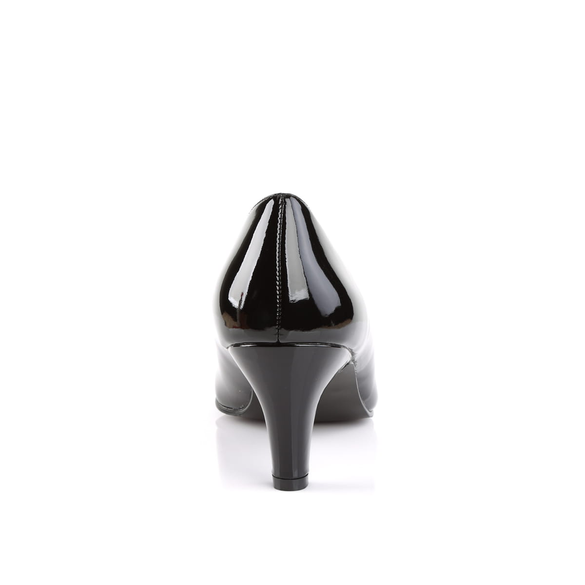 Pleaser Pink Label DIVINE-420 Damen Pumps Schwarz Lack EU 39