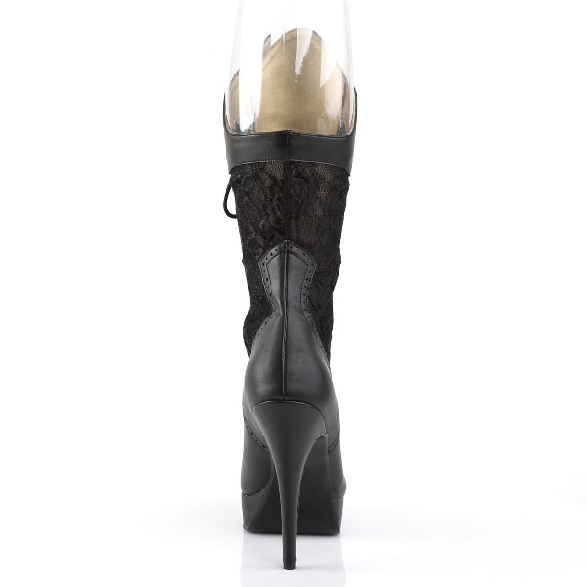 Pleaser Pink Label CHLOE-115 Unisex Stiefel Schwarz  EU 46