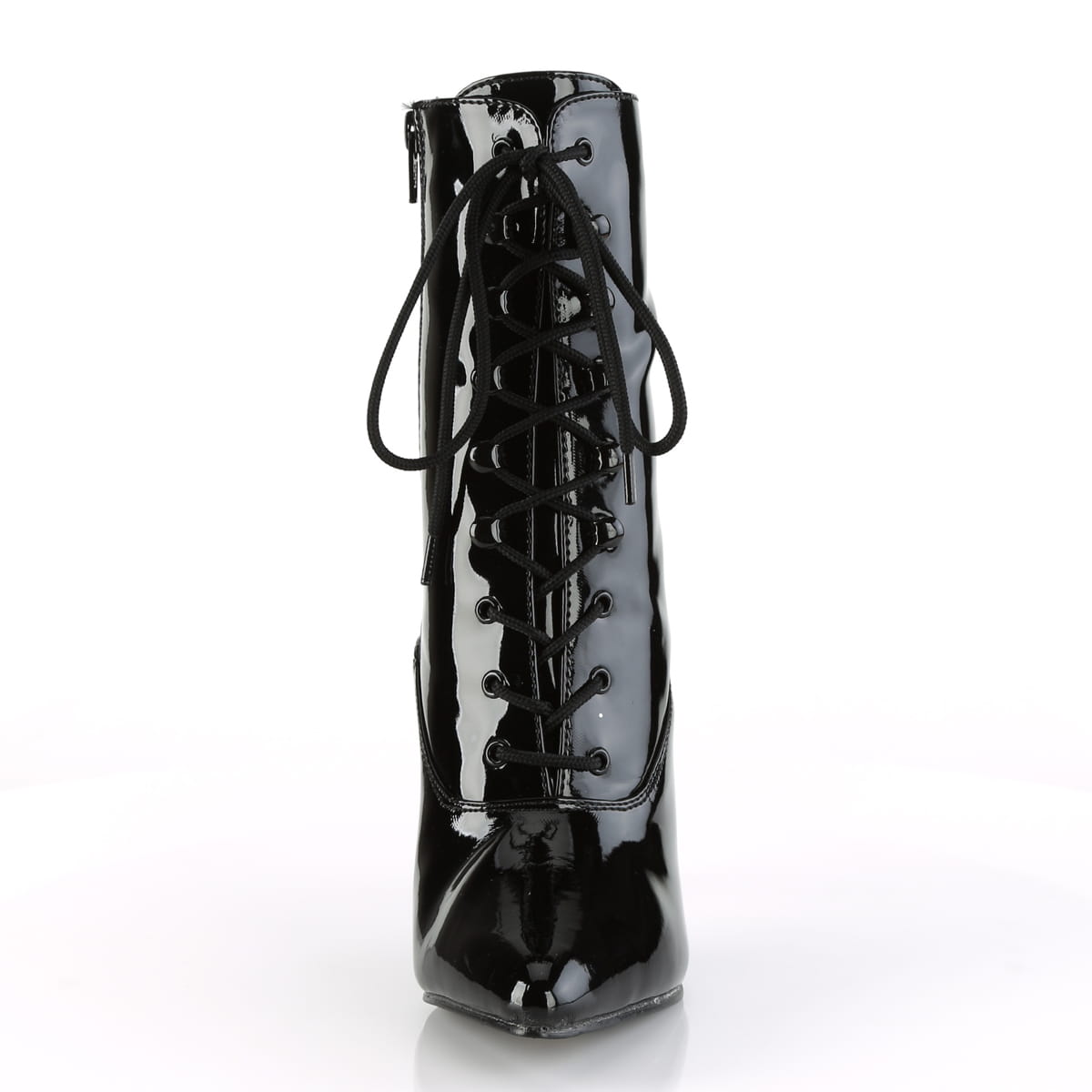 Pleaser VANITY-1020 Damen Stiefelette Schwarz Lack EU 37