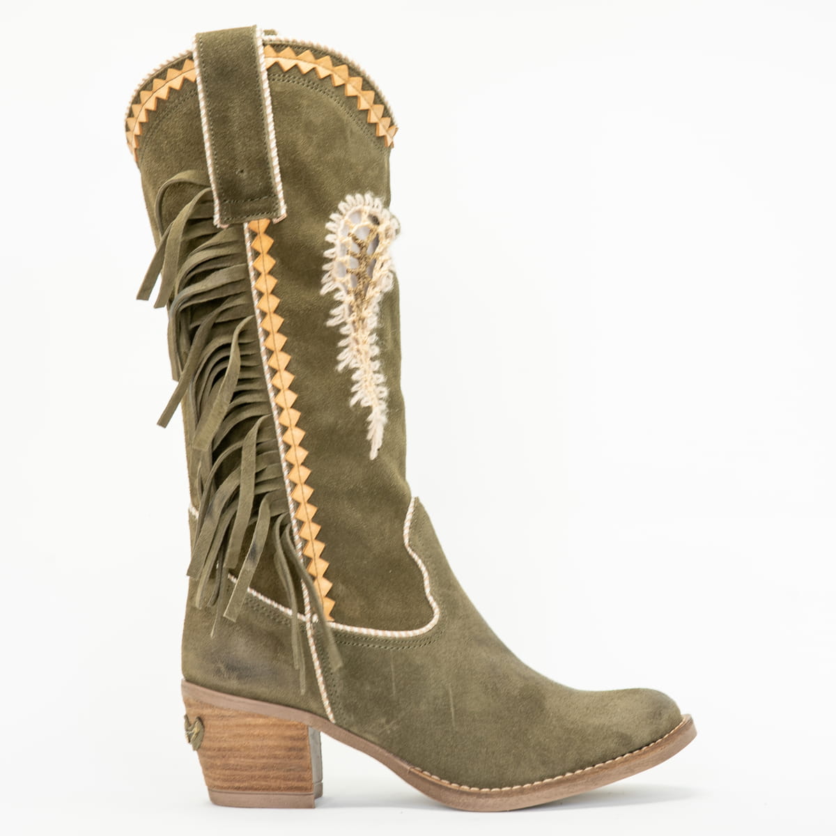 NEMONIC Boho Wildleder Cutout Fransen Stiefel Ante Kaki Grün Gold 2159 NEMONIC Boho Wildleder Cutout Fransen Stiefel Ante Kaki Grün Gold 2159 - 40, Bekleidung, Schuhwerk, Schuh, Hoher Absatz, Bekleidung, Schuhwerk, Schuh, Hoher Absatz, Bekleidung, Schuhwerk, Schuh, Hoher Absatz, Bekleidung, Schuhwerk, Schuh, Hoher Absatz, Be