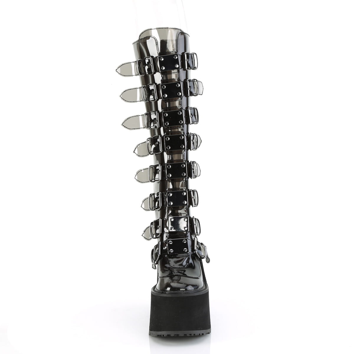 DemoniaCult SWING-815C Damen Stiefel Schwarz  EU 36