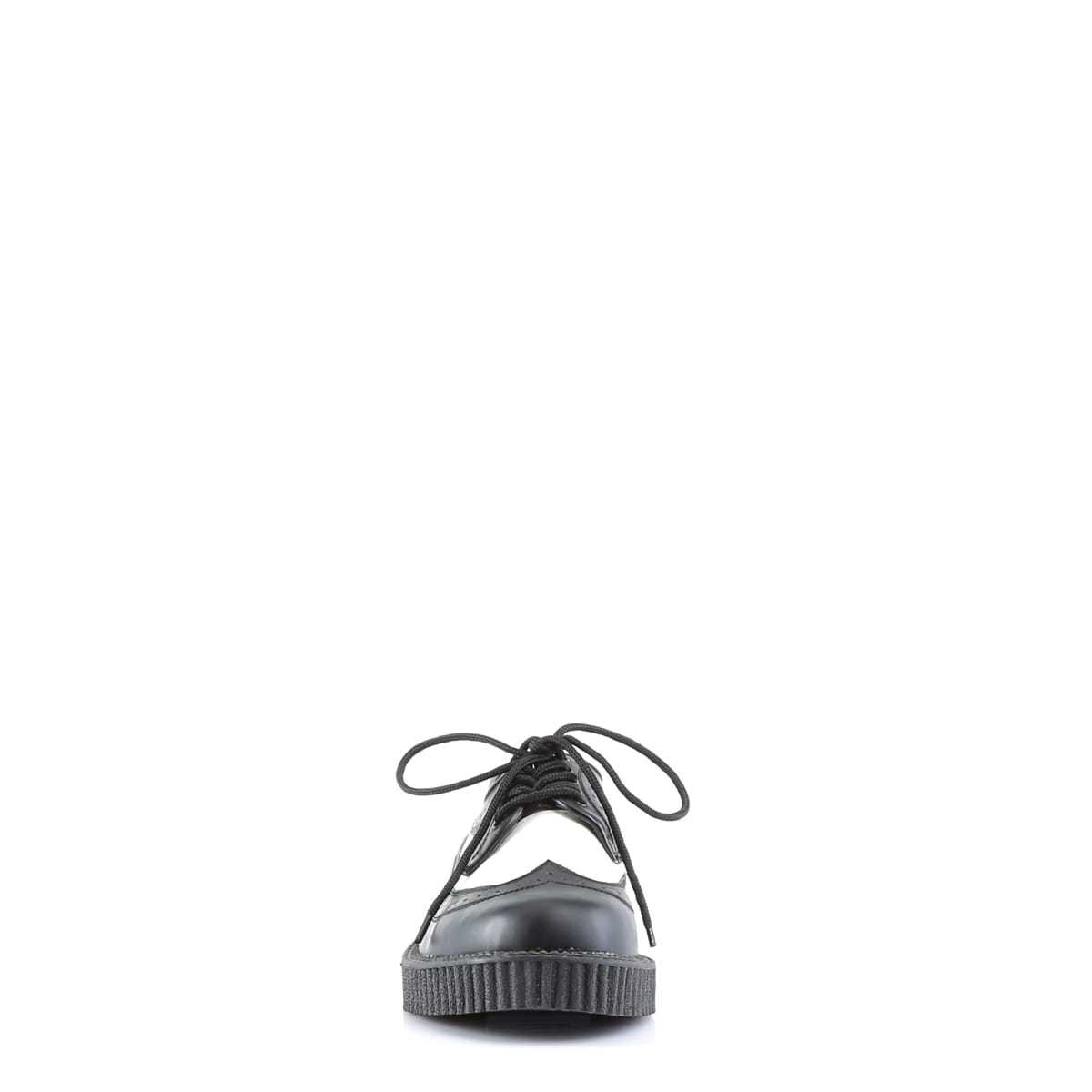 DemoniaCult CREEPER-608 Unisex Creeper Schwarz Weiß EU 40