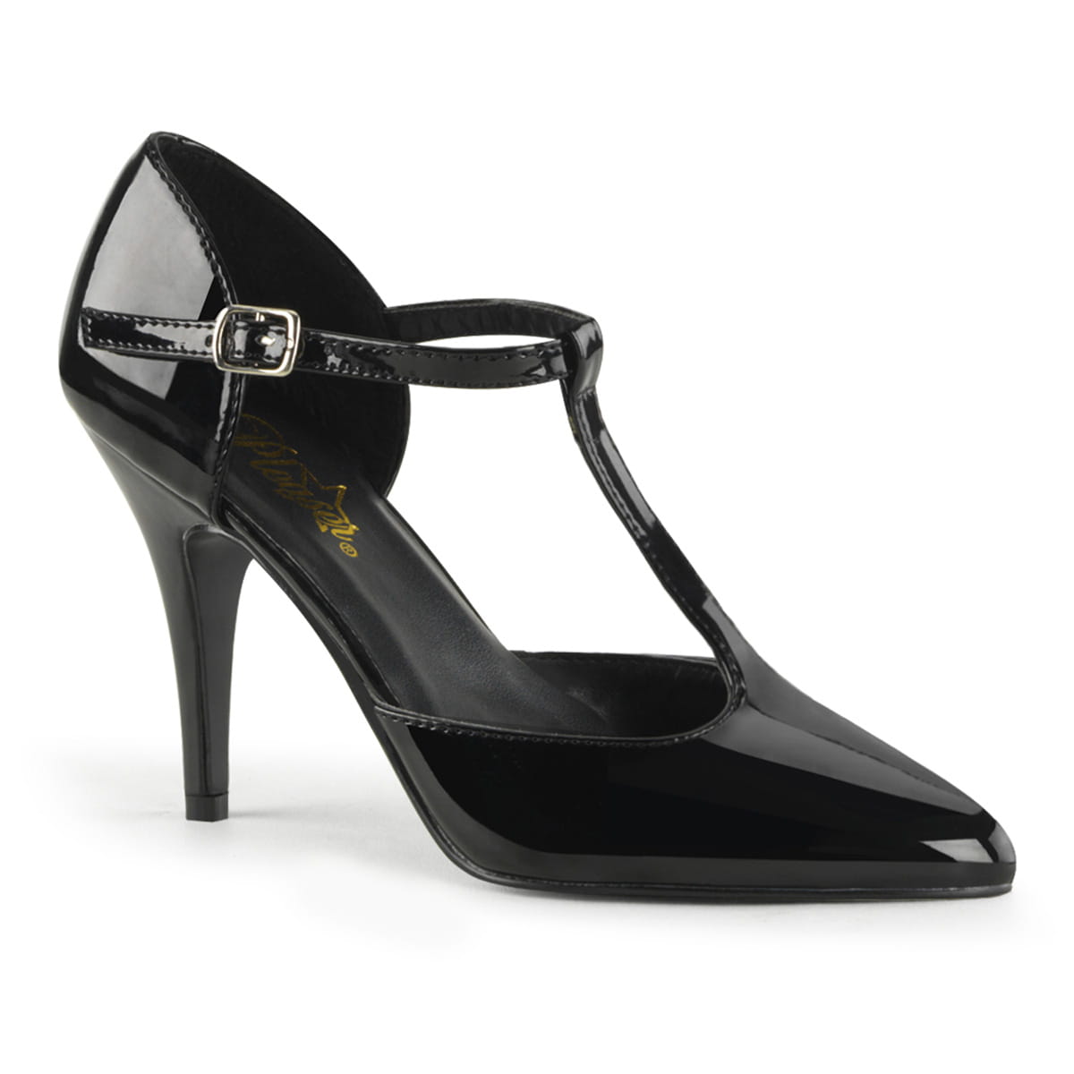 Pleaser VANITY-415 Damen Pumps Schwarz Lack EU 39
