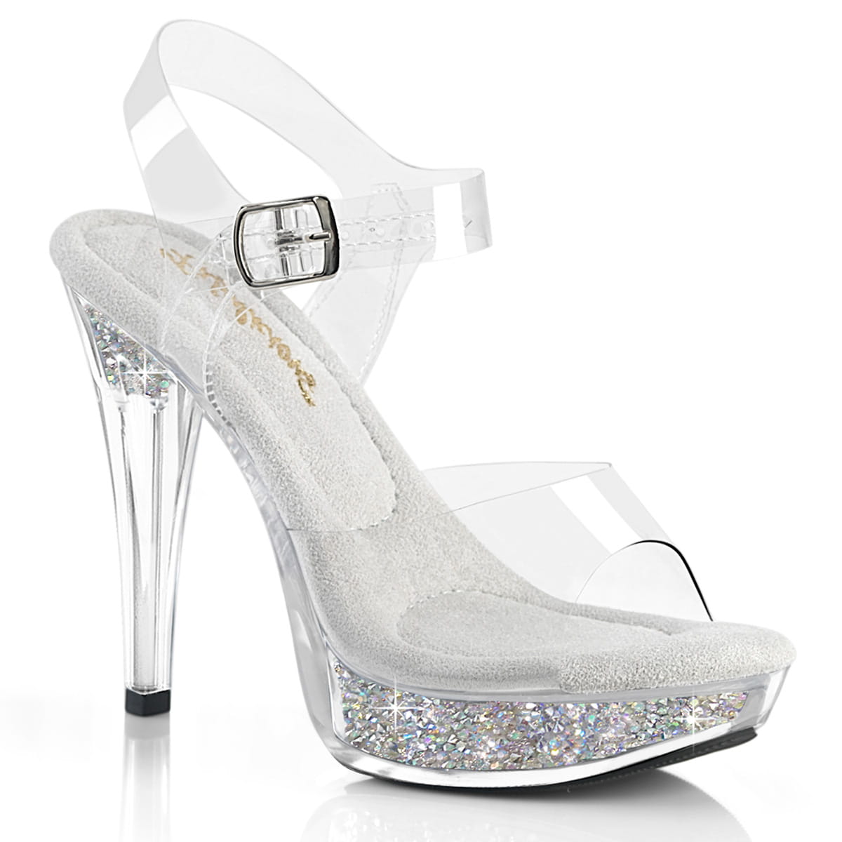 Fabulicious COCKTAIL-508RSI Damen Sandale Transparent