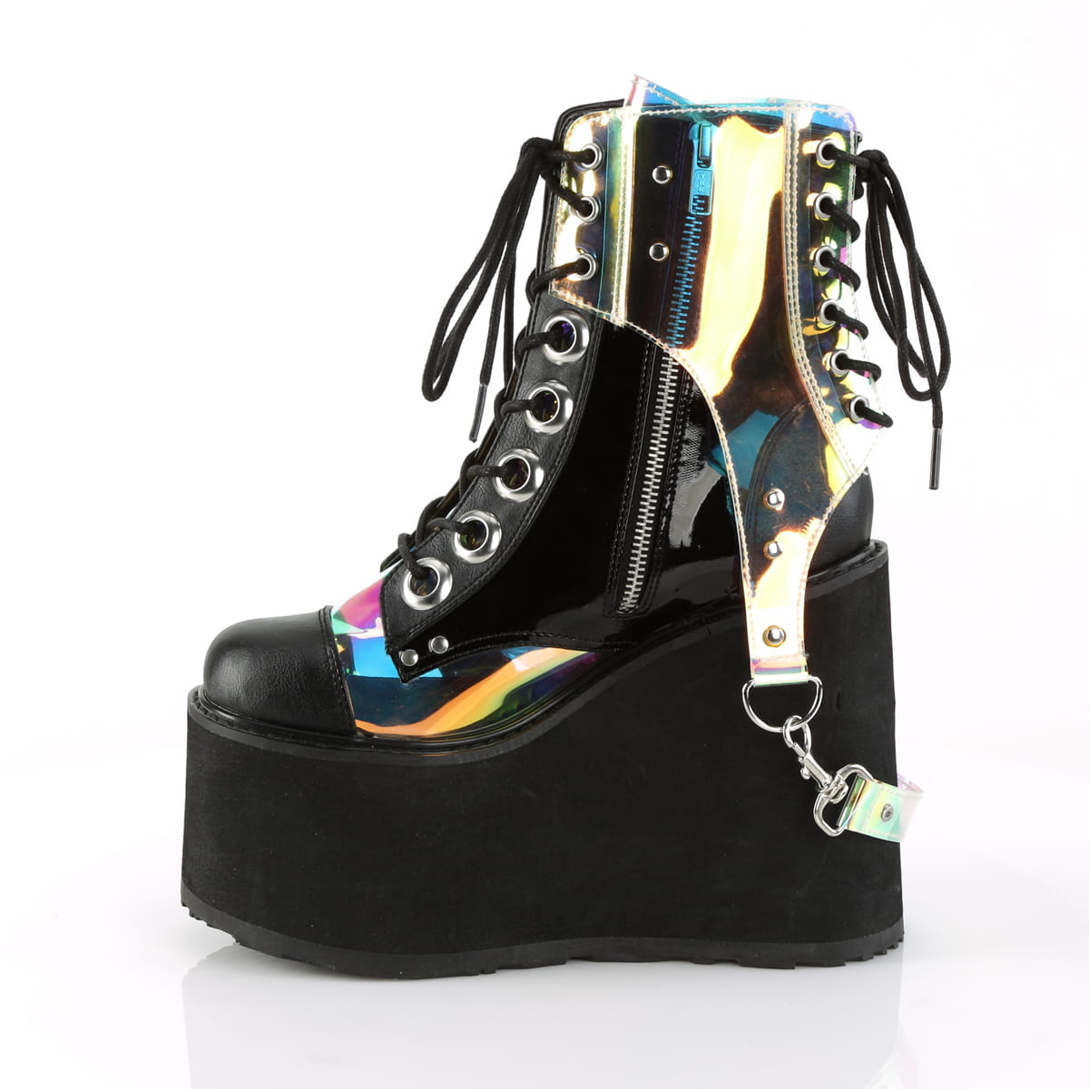 DemoniaCult SWING-115 Damen Stiefelette Schwarz  EU 38