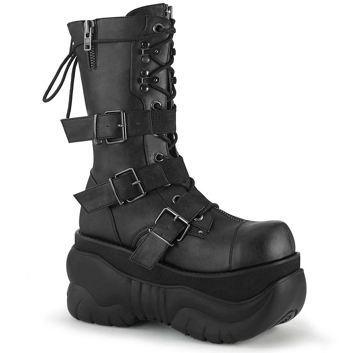 DemoniaCult BOXER-230 Unisex Stiefel Schwarz