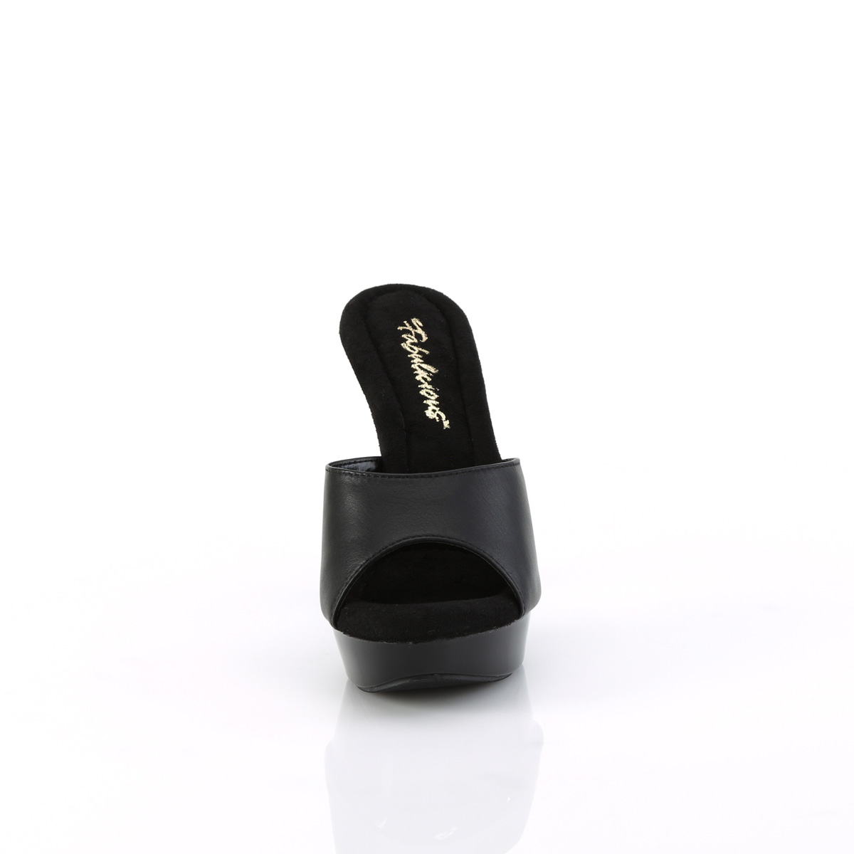 Fabulicious COCKTAIL-501L Damen Slipper Schwarz  EU 37