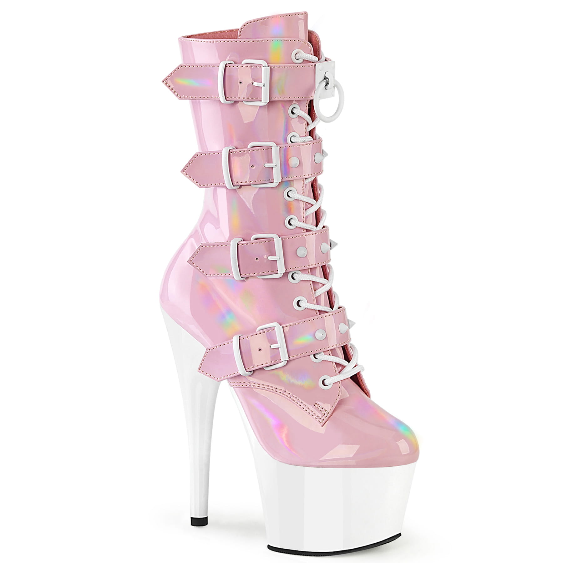 Pleaser ADORE-1046TT Damen Stiefelette Rosa EU 39