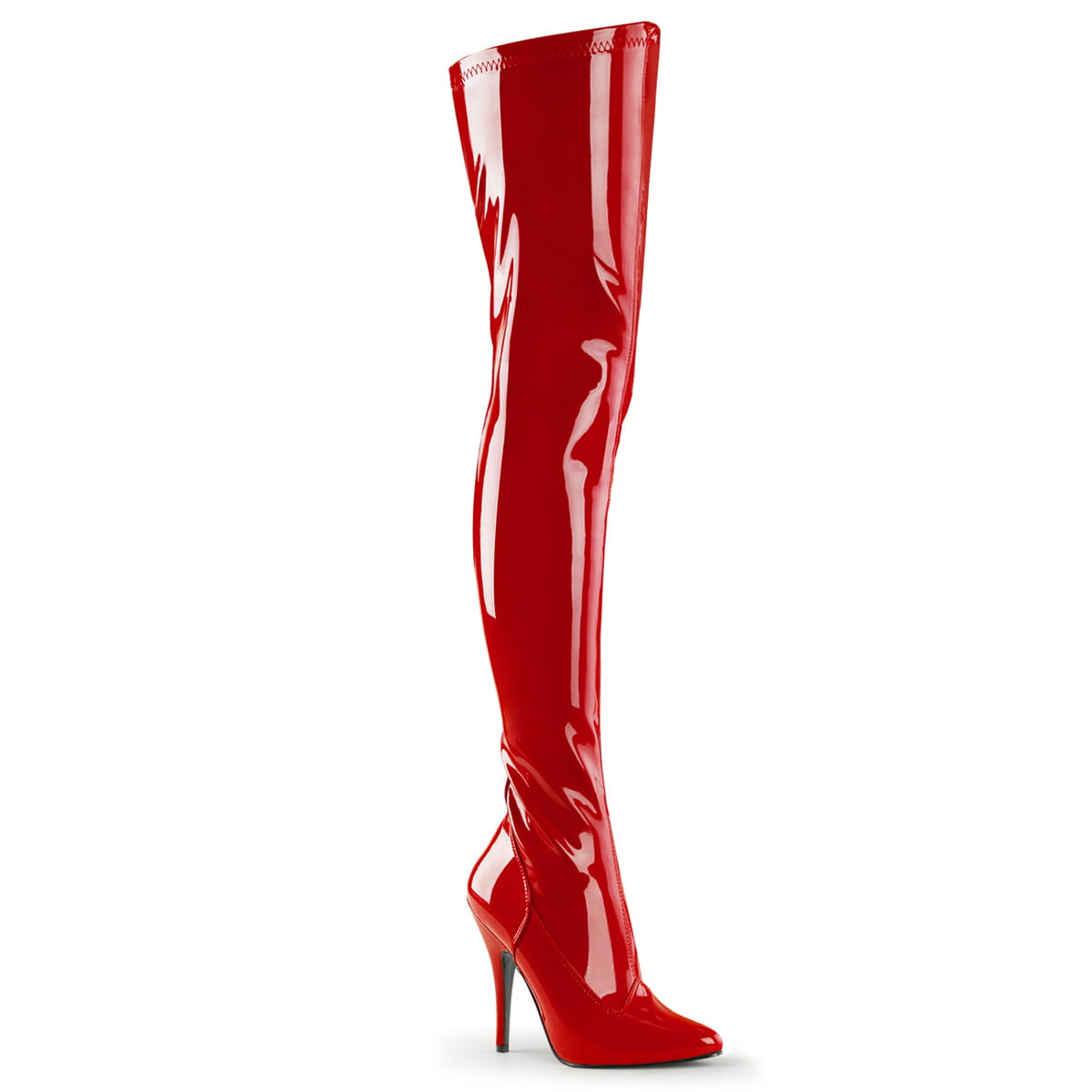 Pleaser SEDUCE-3000 Damen Stiefel Rot EU 39
