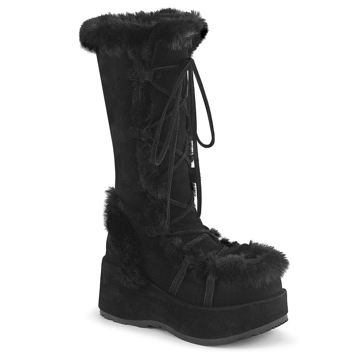 DemoniaCult CUBBY-311 Damen Stiefel Schwarz  EU 37