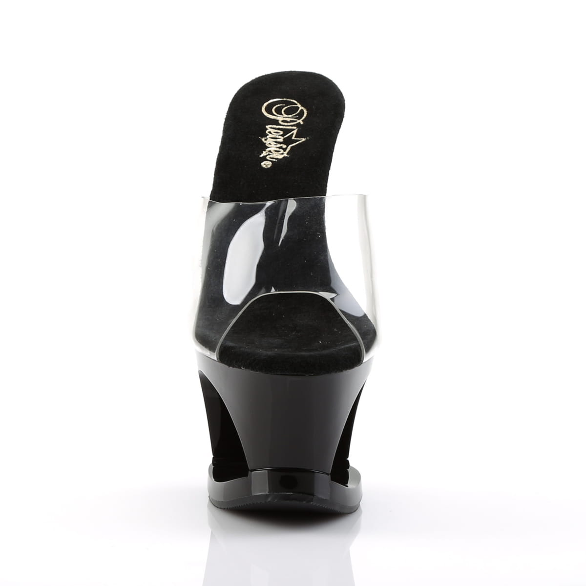 Pleaser MOON-701HRS Damen Slipper Transparent  EU 38