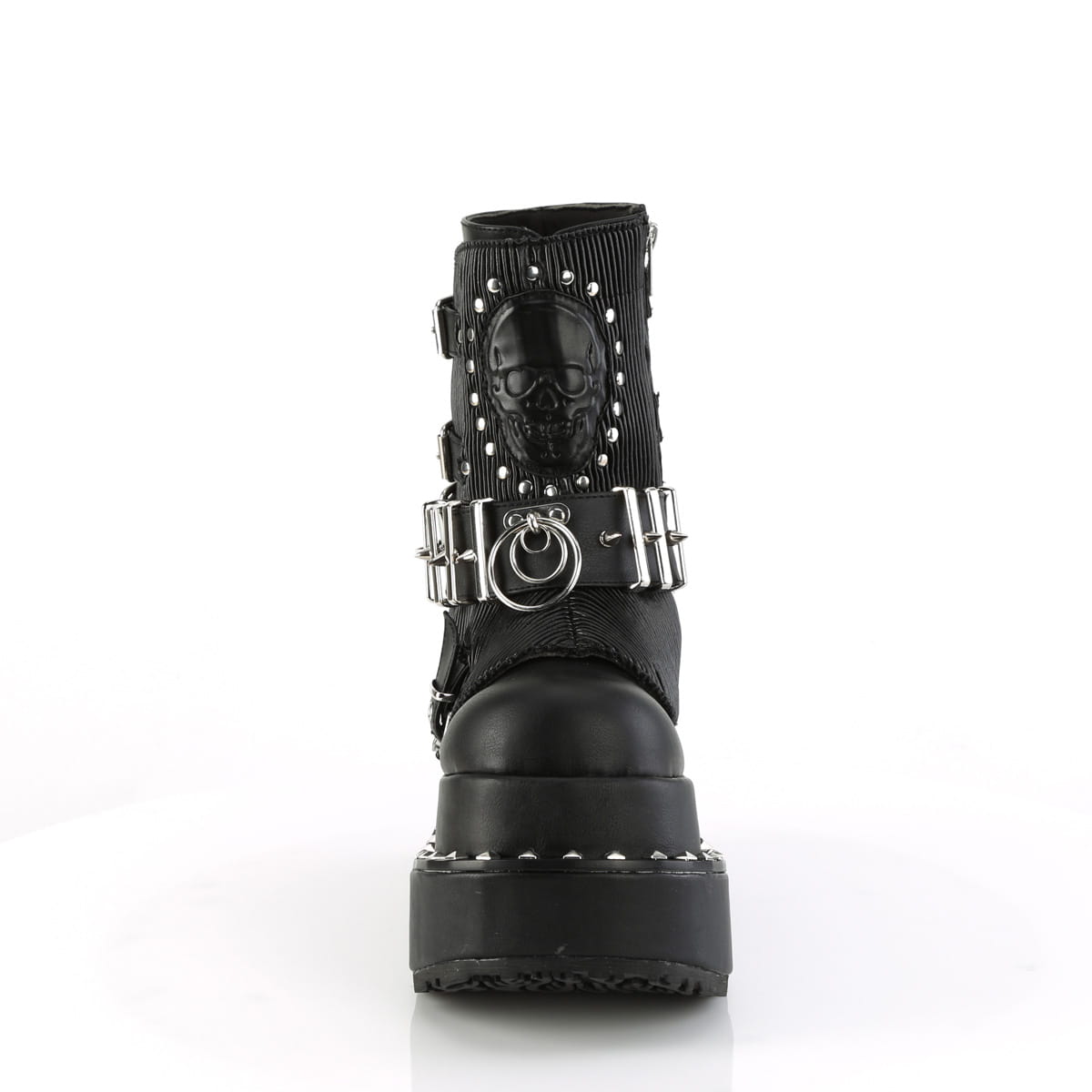 DemoniaCult BEAR-150 Damen Stiefelette Schwarz  EU 38