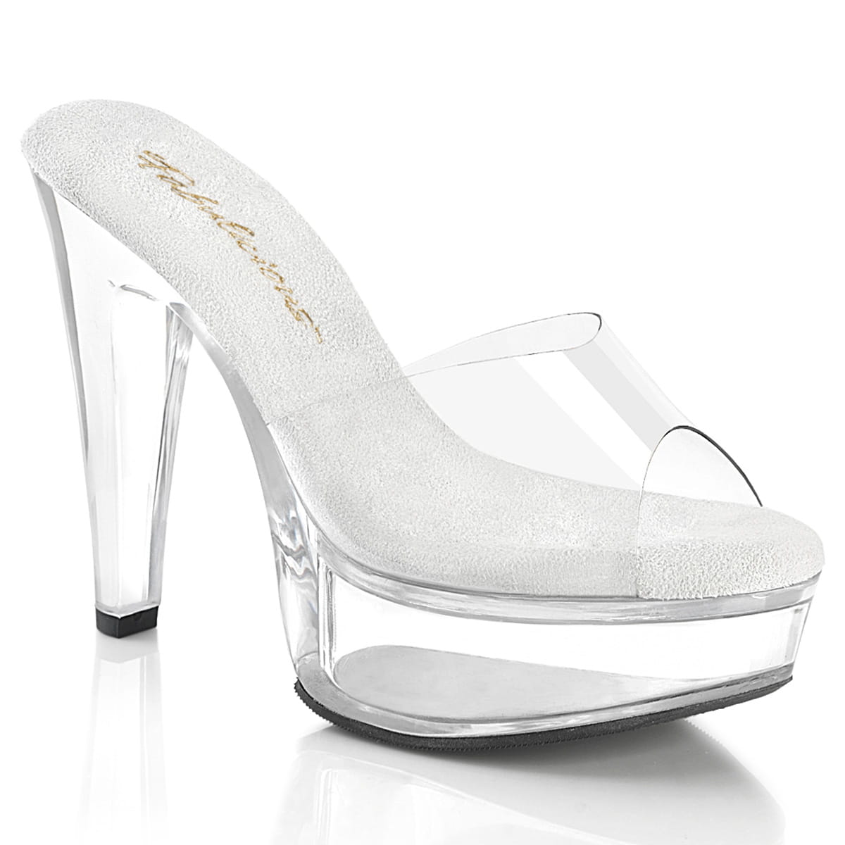 Fabulicious MARTINI-501 Damen Slipper Transparent EU 40
