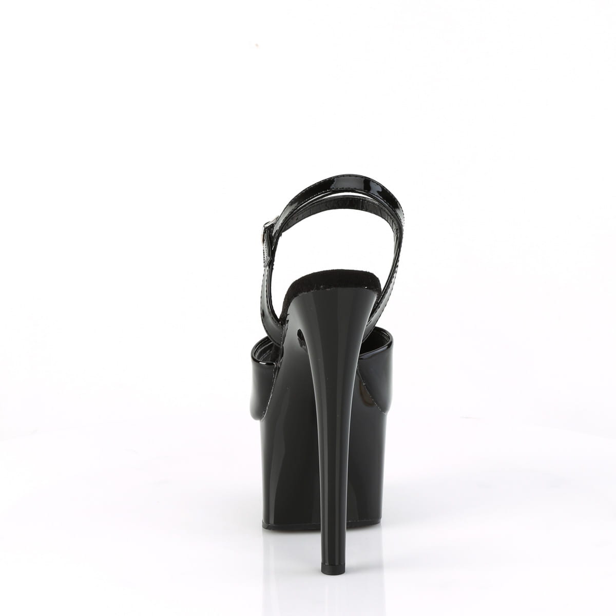 Pleaser PASSION-709 Damen Sandale Schwarz Glanz EU 39