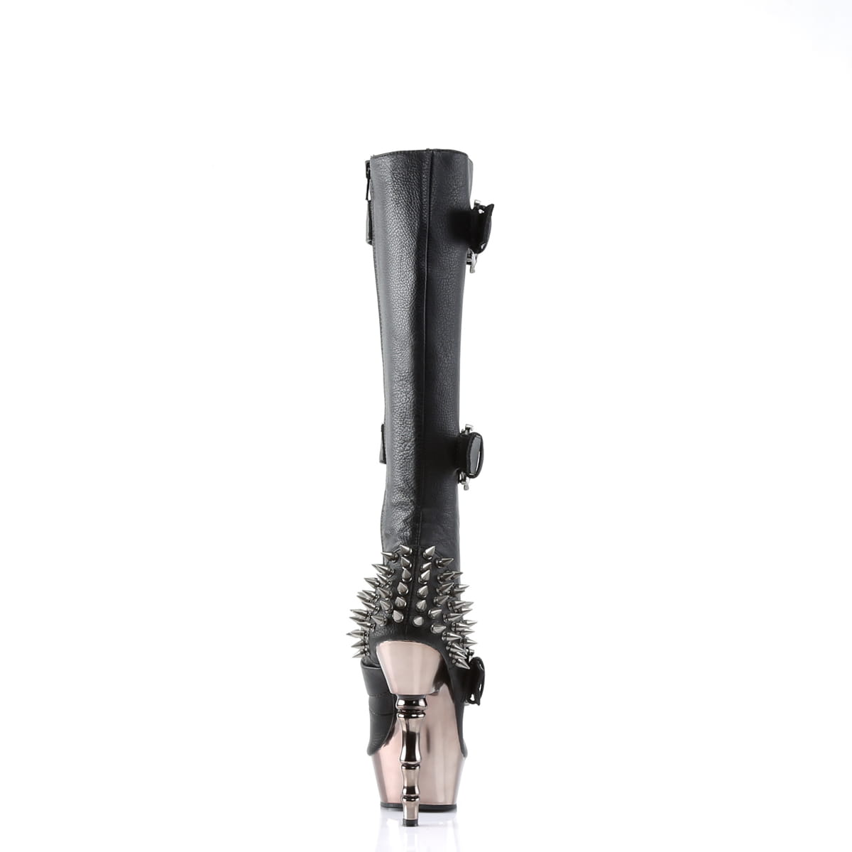 DemoniaCult MUERTO-2028 Damen Stiefel Schwarz  EU 40