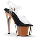 Transparent Schwarz Roségold