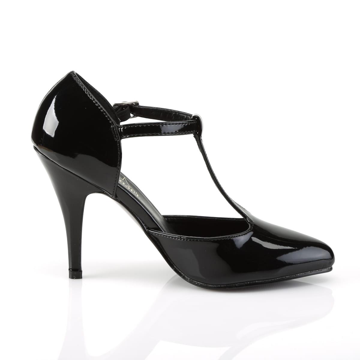 Pleaser VANITY-415 Damen Pumps Schwarz Lack EU 39