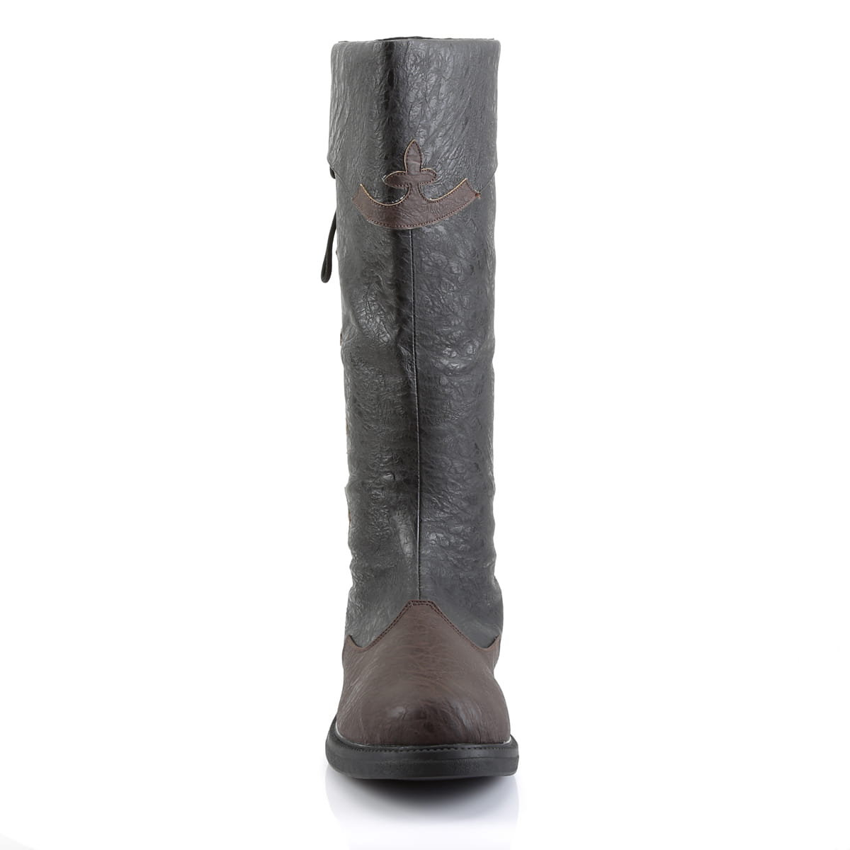 Funtasma CAPTAIN-110 Herren Stiefel Schwarz Braun EU 42-43