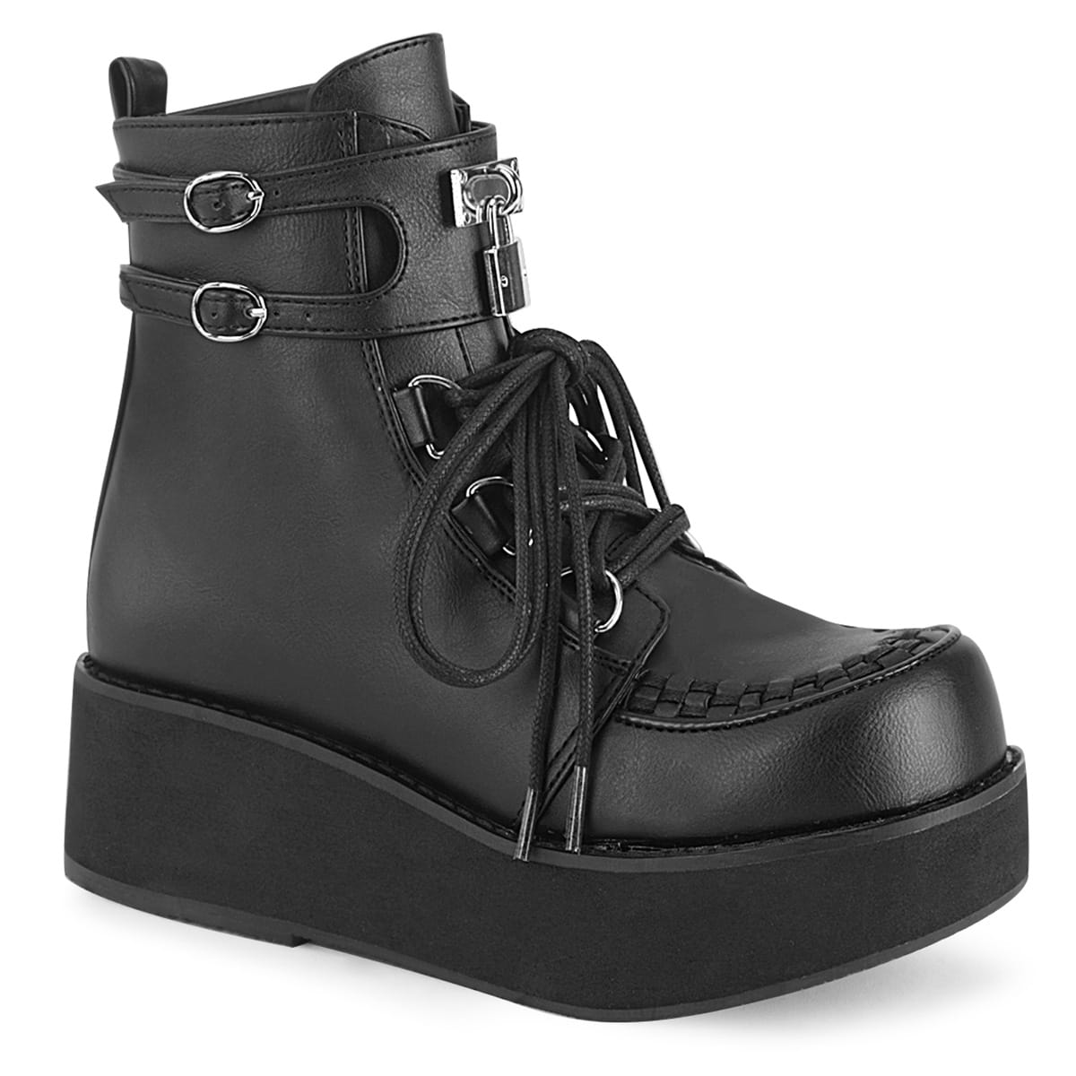 DemoniaCult SPRITE-70 Damen Stiefelette Schwarz EU 36