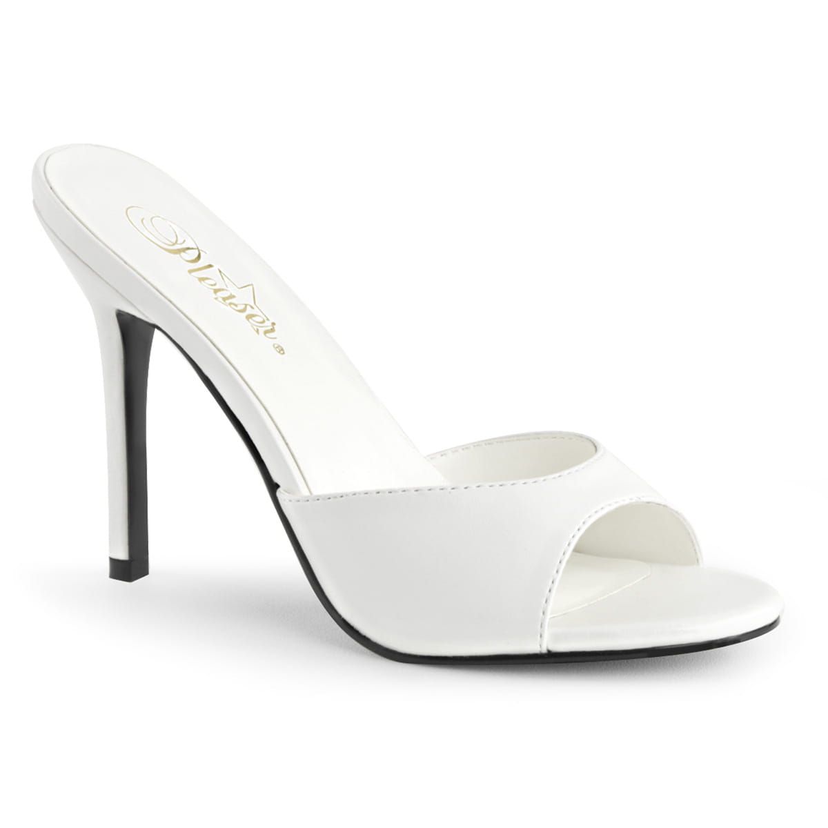 Pleaser CLASSIQUE-01 Damen Slipper Weiß EU 46