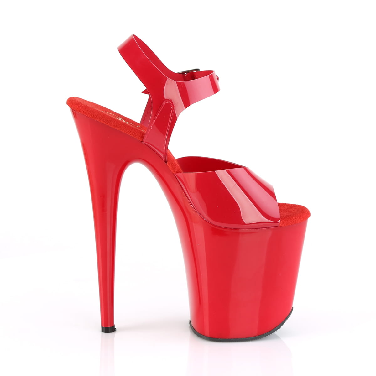 Pleaser FLAMINGO-808N Damen Sandale Rot  EU 35