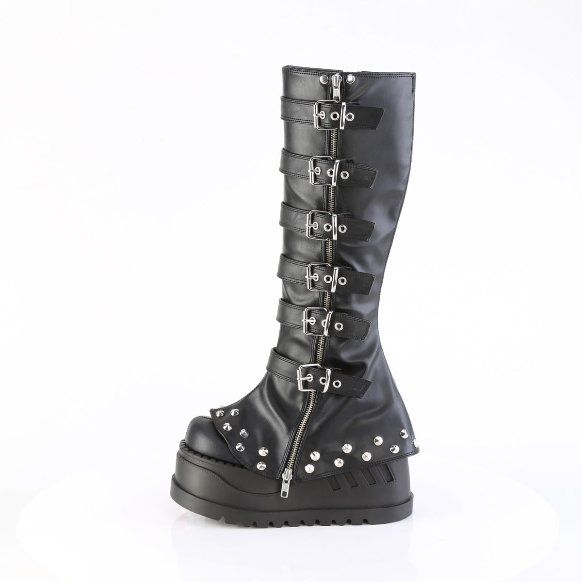 DemoniaCult STOMP-223 Damen Stiefel Schwarz  EU 41