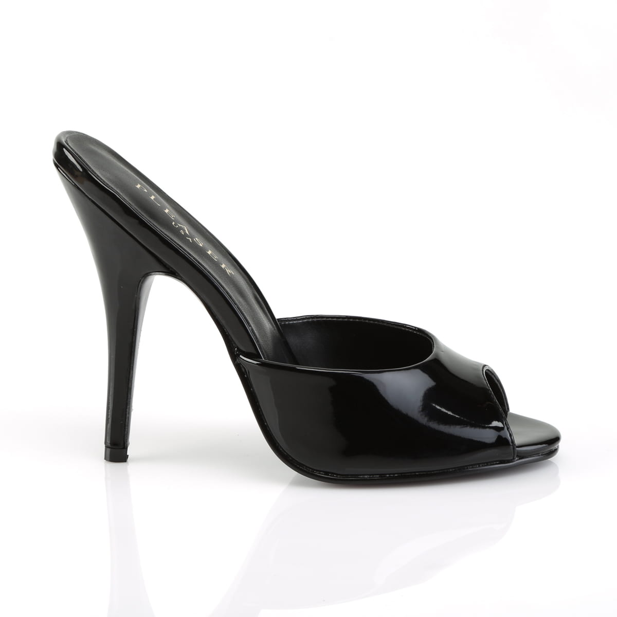 Pleaser Pink Label SEDUCE-101 Damen Slipper Schwarz  EU 40