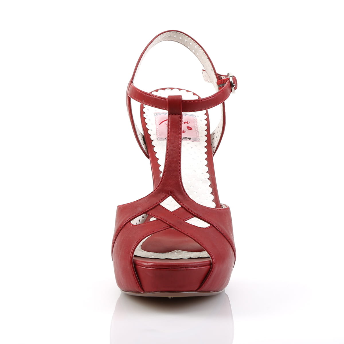 Pin Up Couture BETTIE-23 Damen Sandale Rot  EU 36