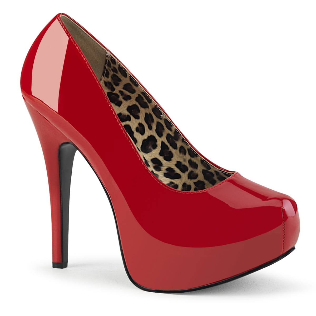 Pleaser Pink Label TEEZE-06W Unisex Pumps Rot  EU 46