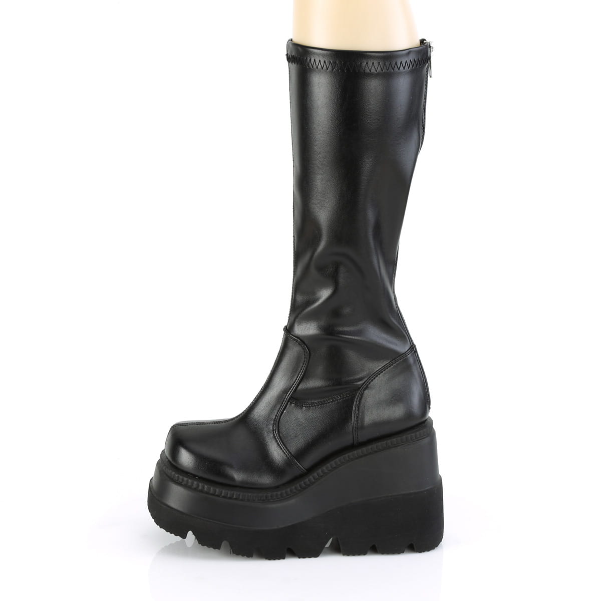 DemoniaCult SHAKER-65 Damen Stiefel Schwarz  EU 38