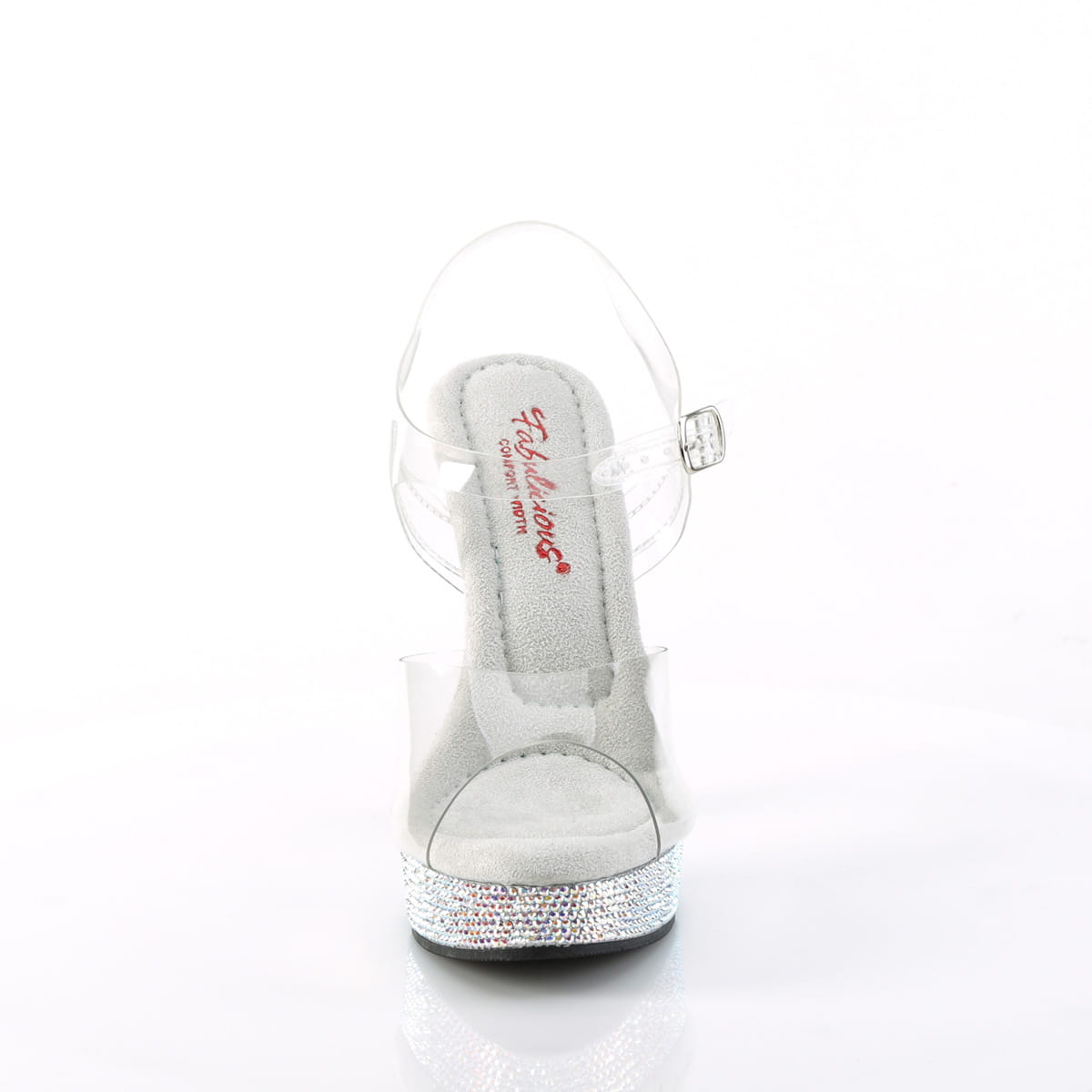 Fabulicious MAJESTY-508DM Damen Sandale Transparent  EU 39