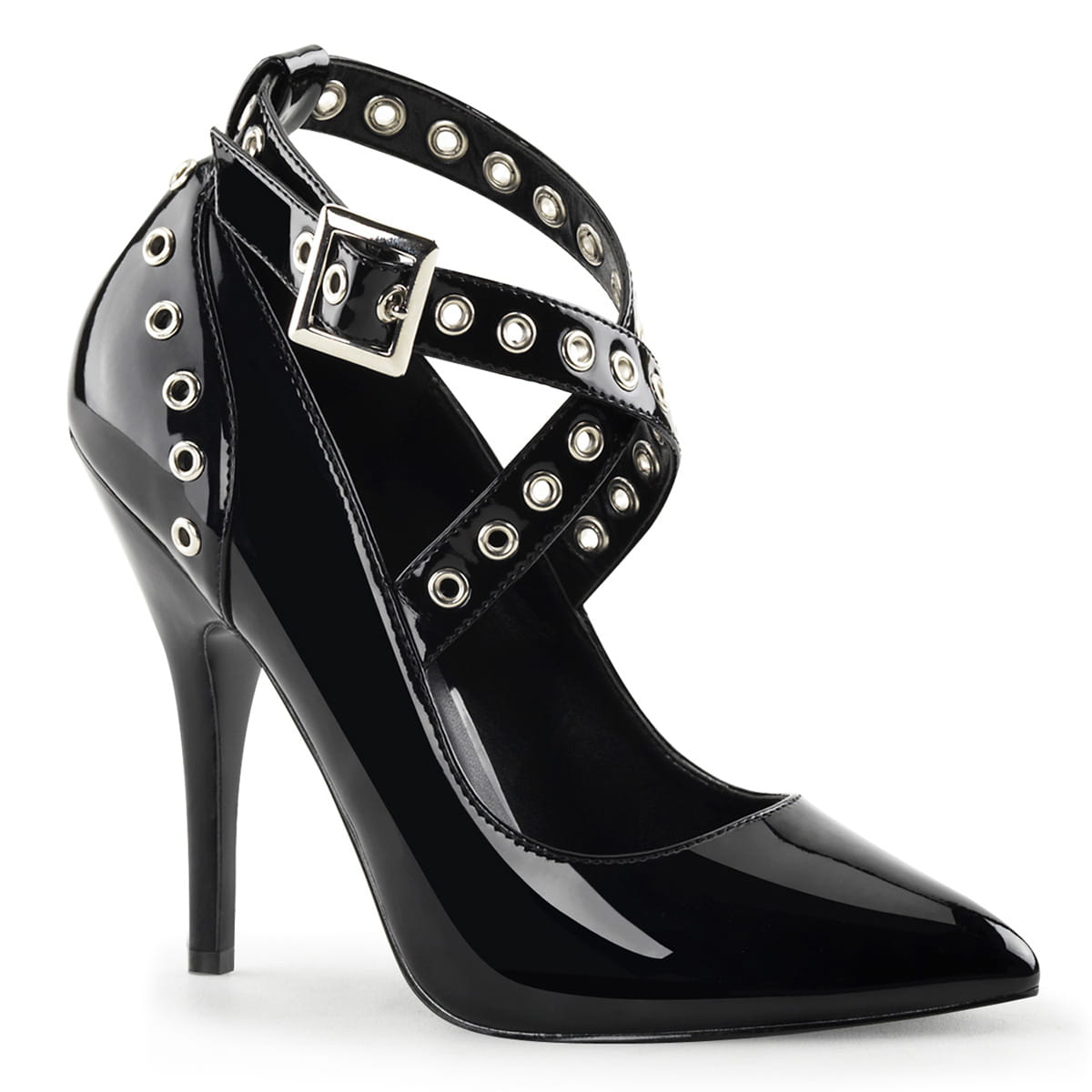 Pleaser SEDUCE-443 Damen Pumps Schwarz