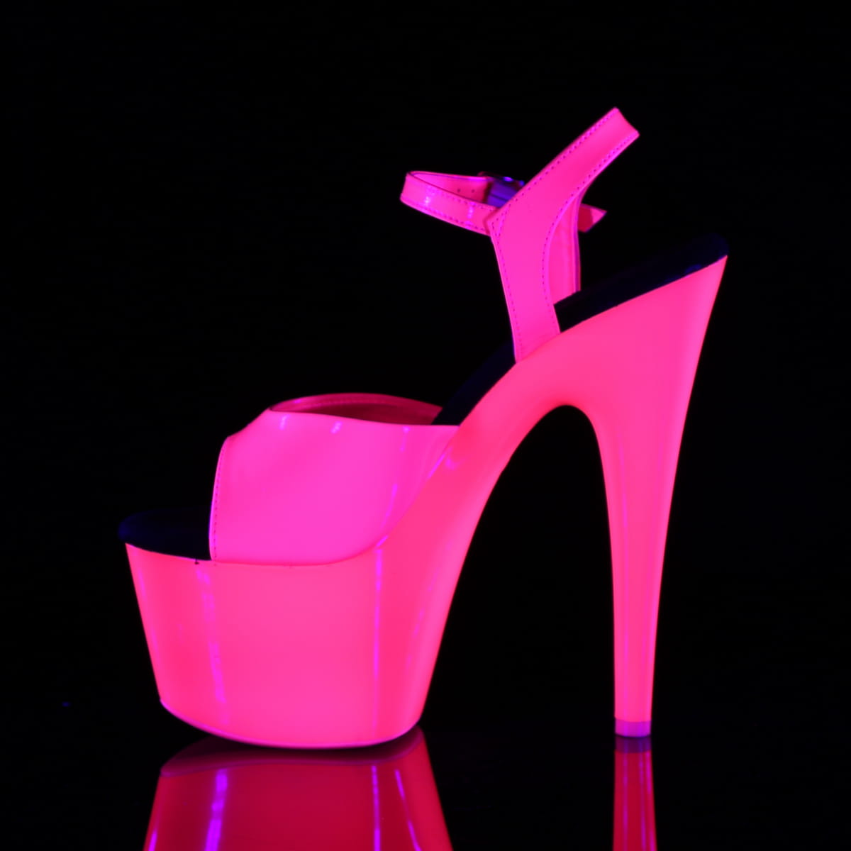 Pleaser ADORE-709UV Damen Sandale Pink  EU 37