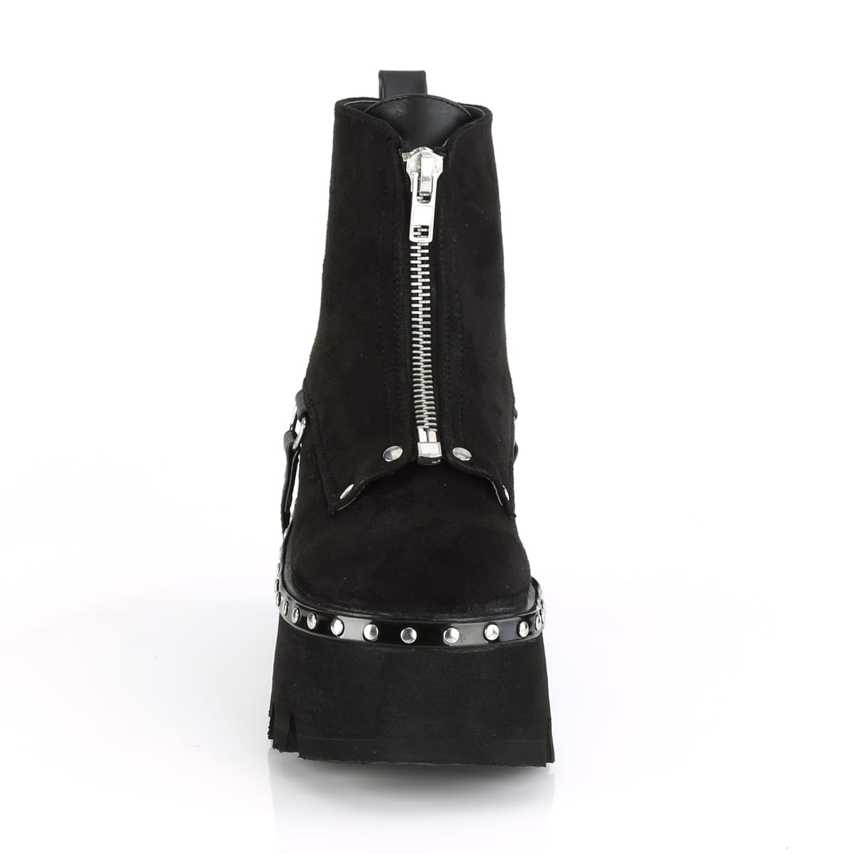 DemoniaCult ASHES-100 Damen Stiefelette Schwarz  EU 39