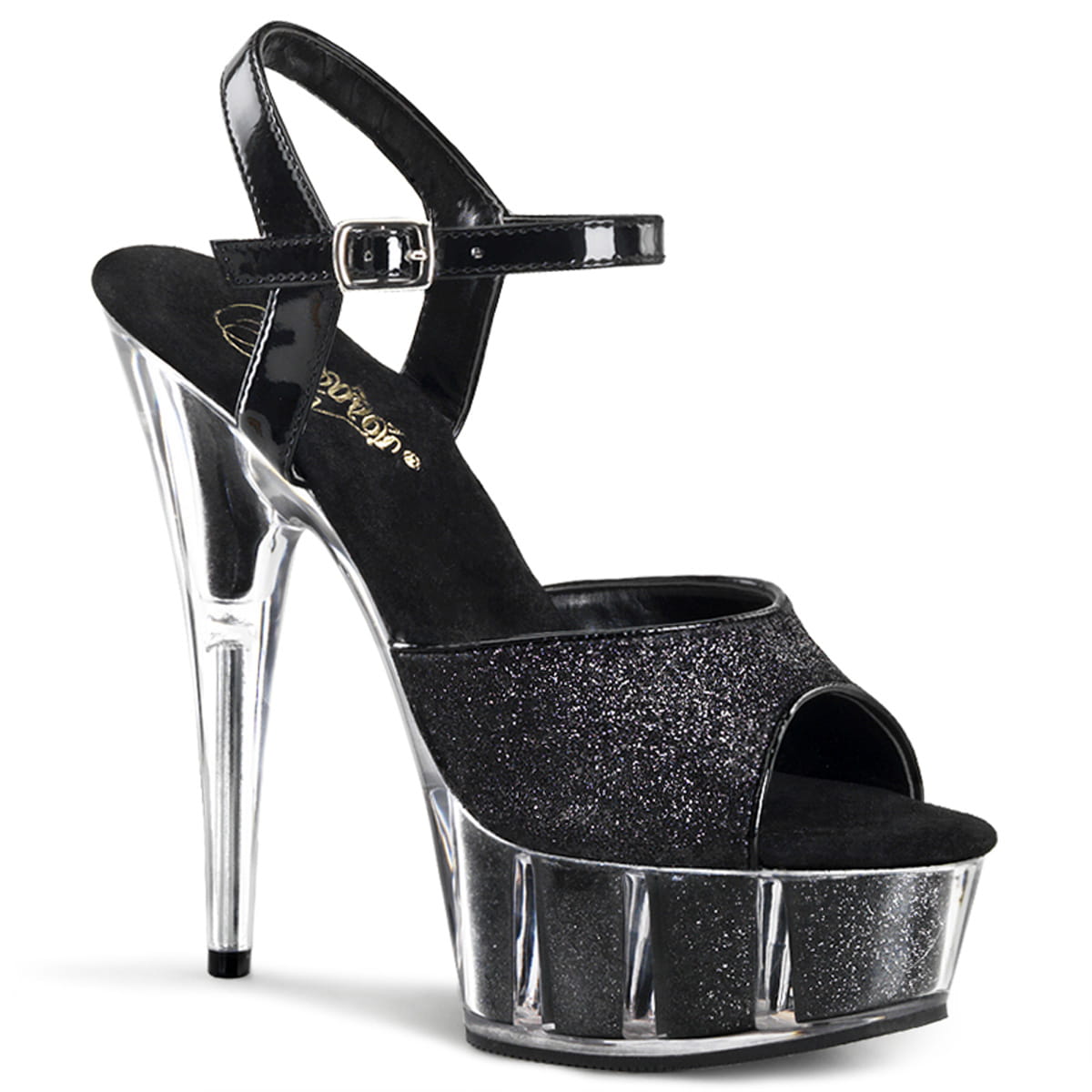 Pleaser DELIGHT-609-5G Damen Sandale