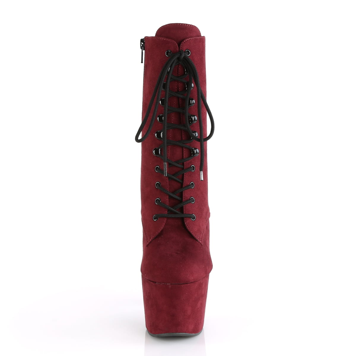 Pleaser ADORE-1020FS Damen Stiefelette Dunkelrot  EU 38