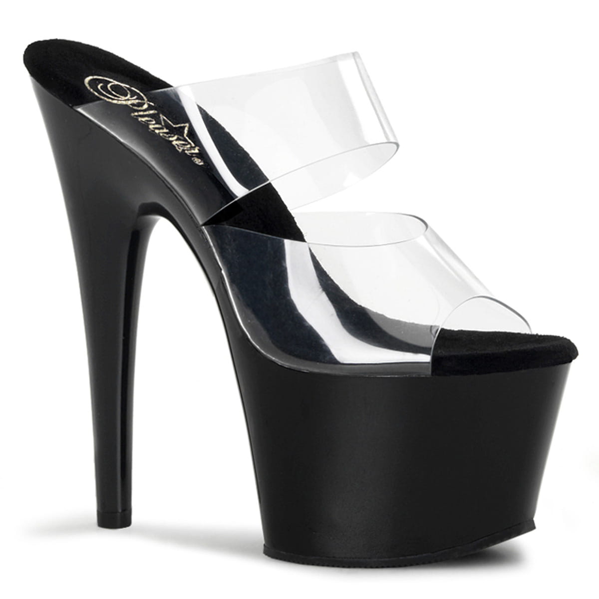 Pleaser ADORE-702 Damen Slipper Transparent EU 37