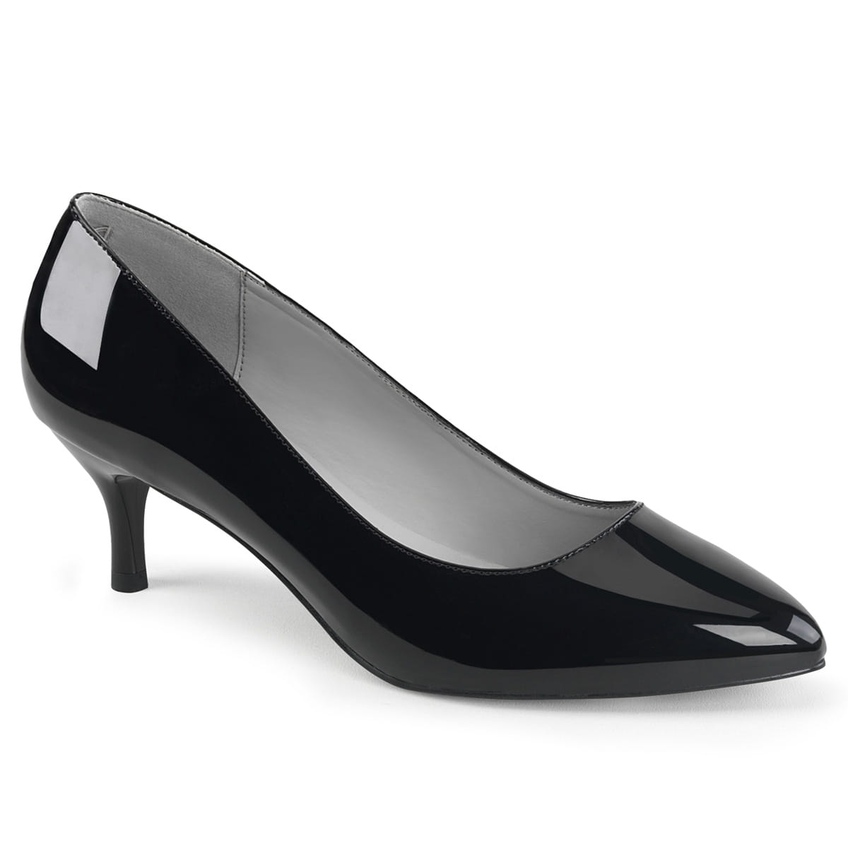 Pleaser Pink Label KITTEN-01 Damen Pumps Schwarz  EU 41