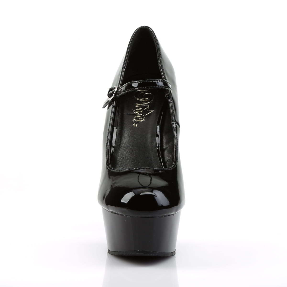 Pleaser DELIGHT-687 Damen Pumps Schwarz  EU 35