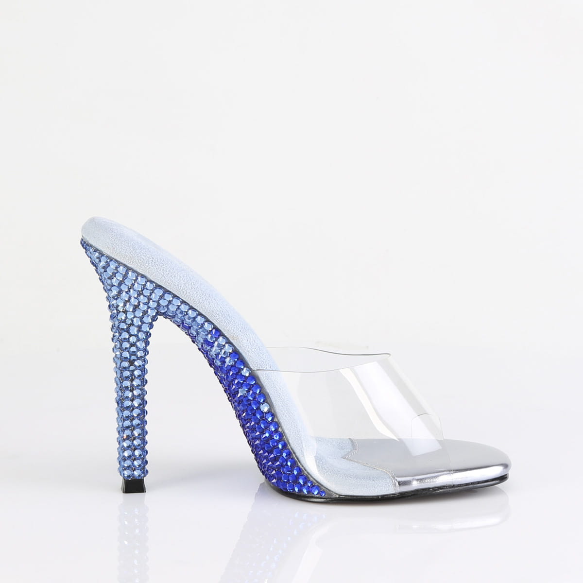 Fabulicious GALA-01DMM Damen Slipper Transparent Hellblau EU 35