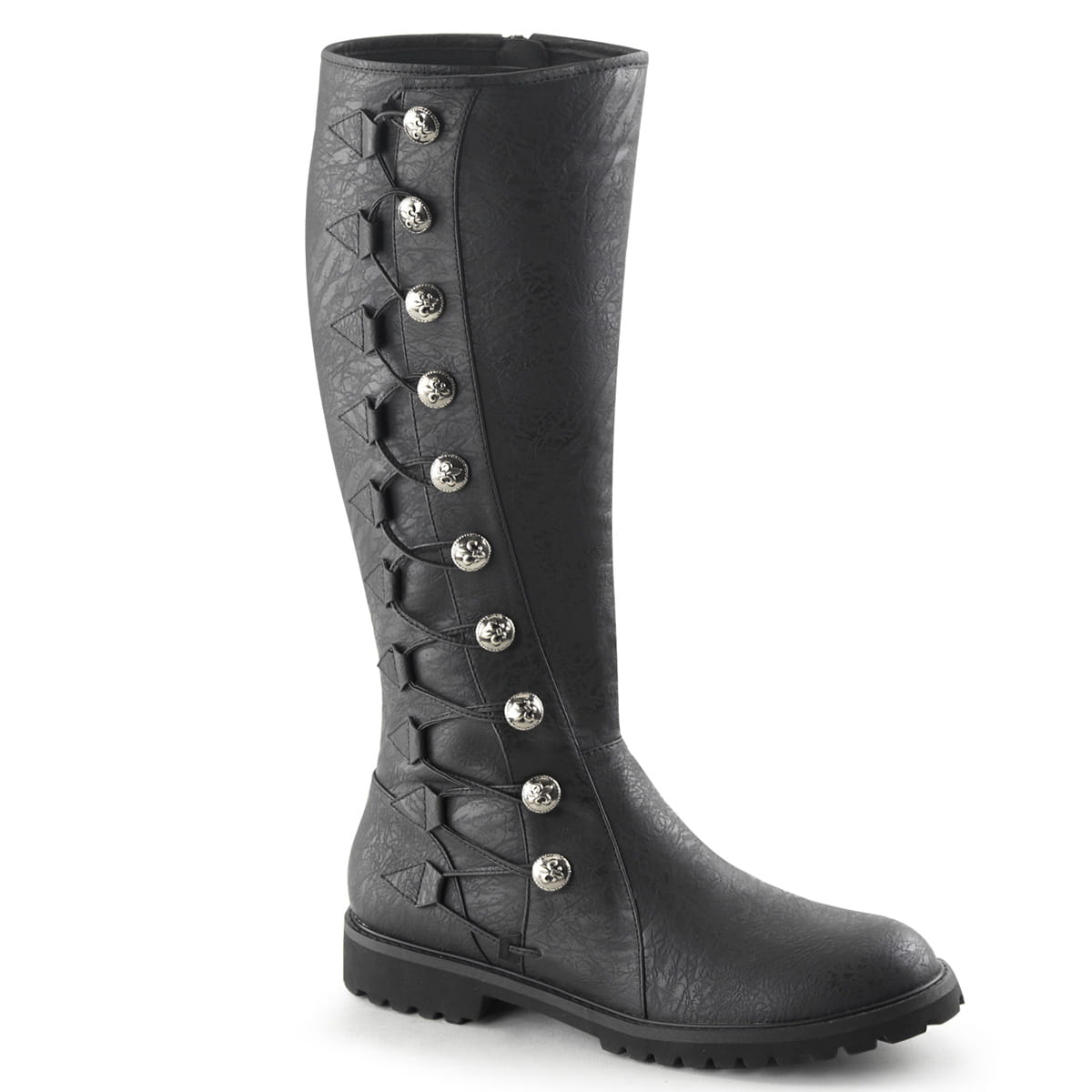 Funtasma GOTHAM-109 Herren Stiefel Schwarz  EU 40-41