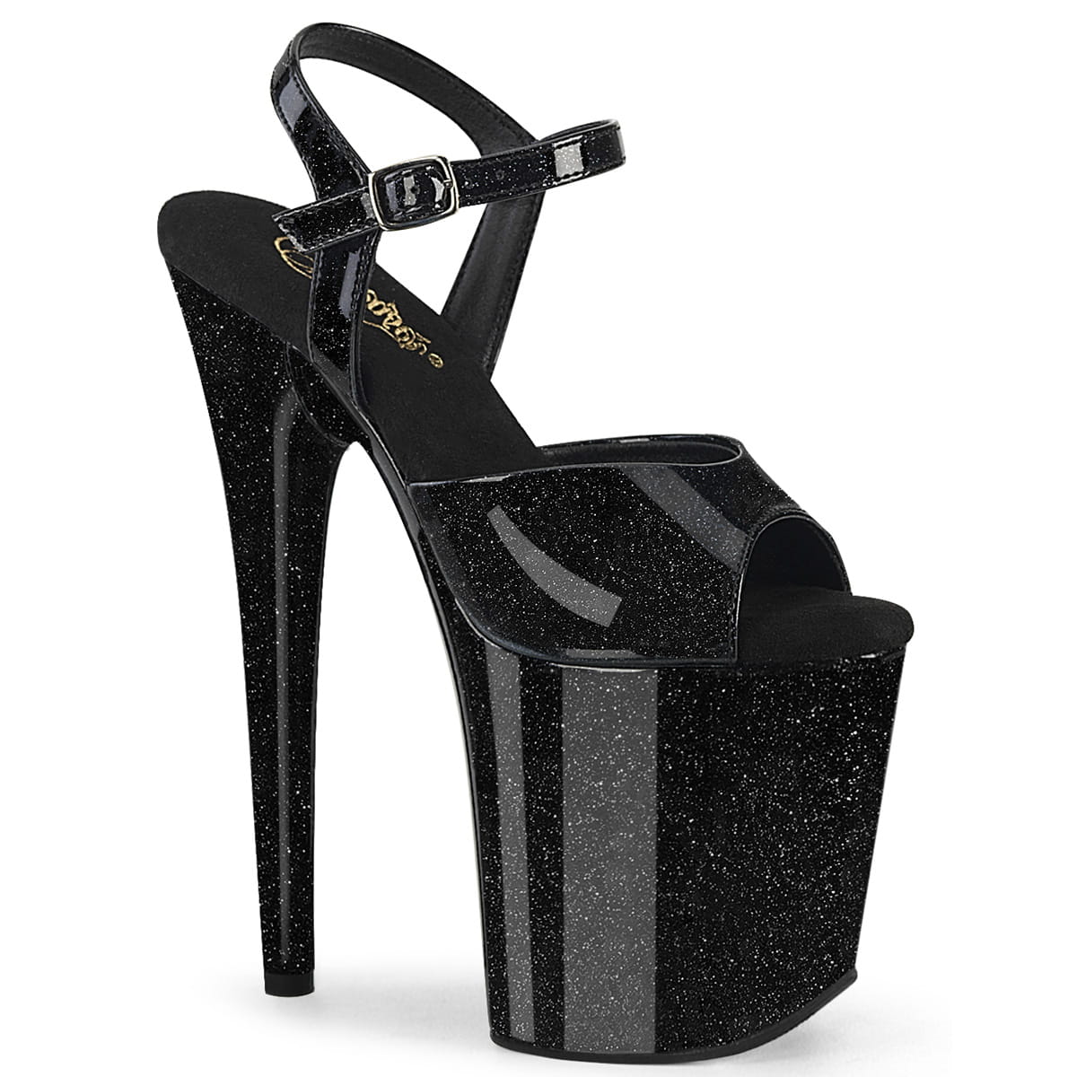 Pleaser FLAMINGO-809GP Damen Sandale