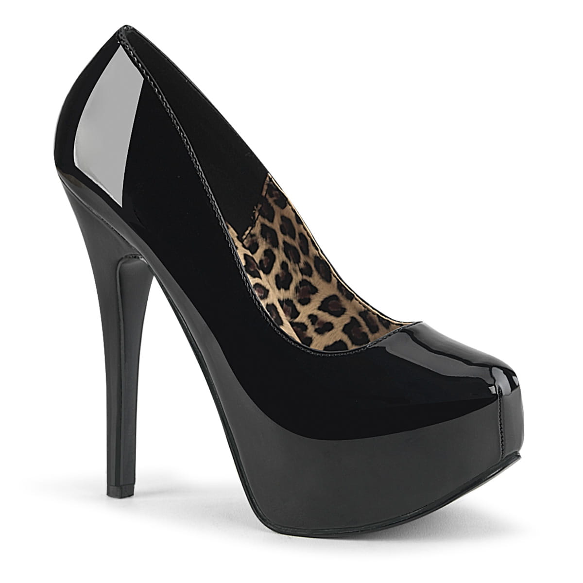 Bordello TEEZE-06 Damen Pumps Schwarz Lack EU 39