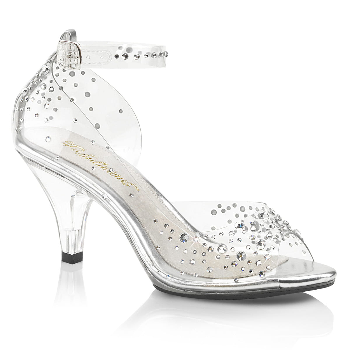 Fabulicious BELLE-330RS Damen Sandale Transparent