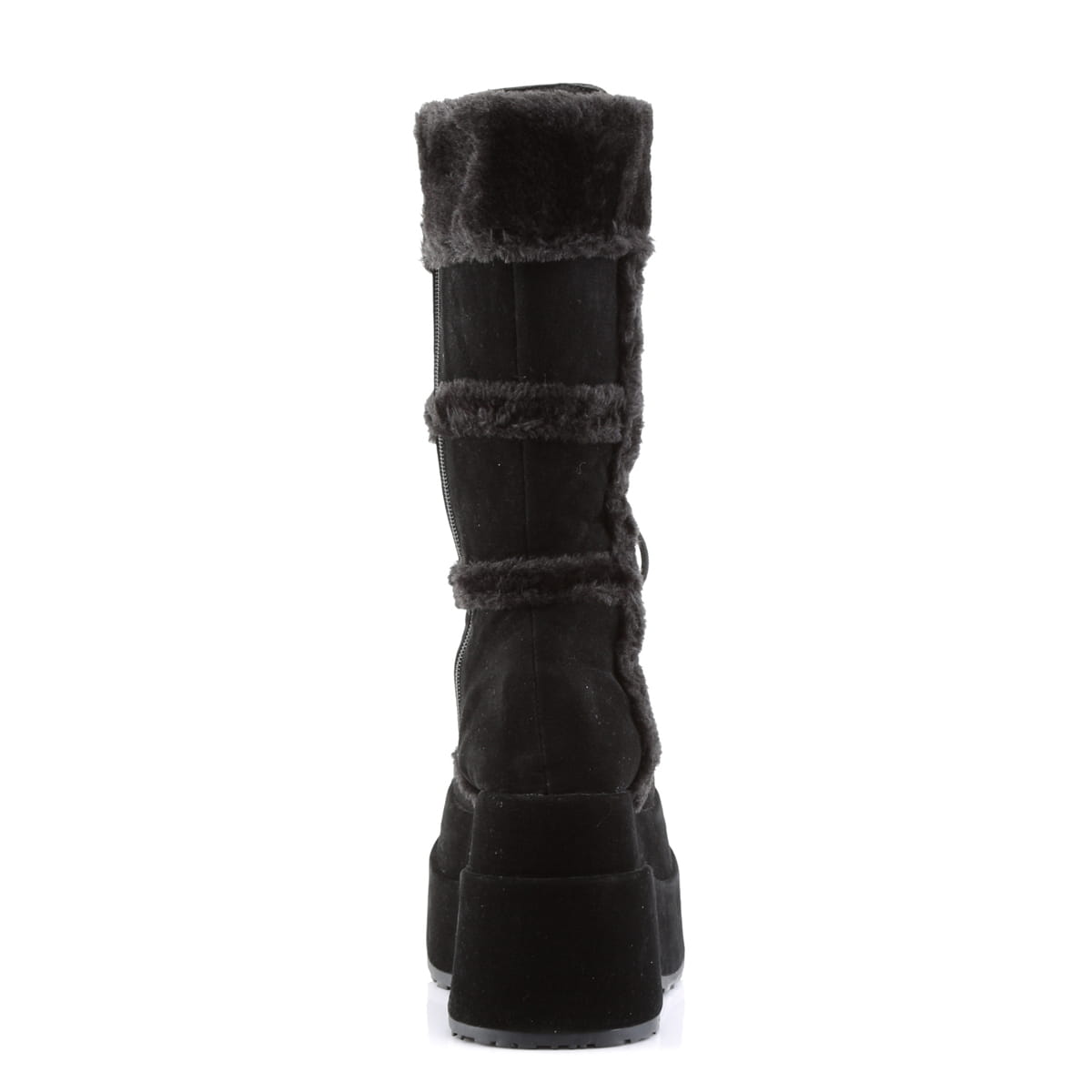 DemoniaCult BEAR-202 Damen Stiefel Schwarz  EU 40