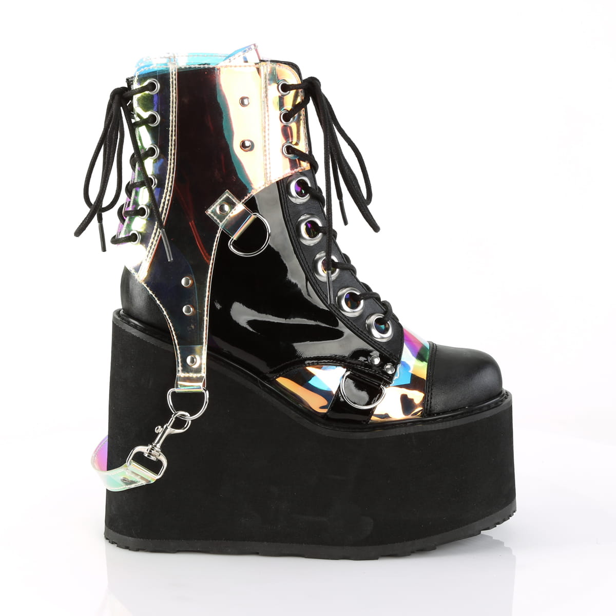 DemoniaCult SWING-115 Damen Stiefelette Schwarz  EU 38