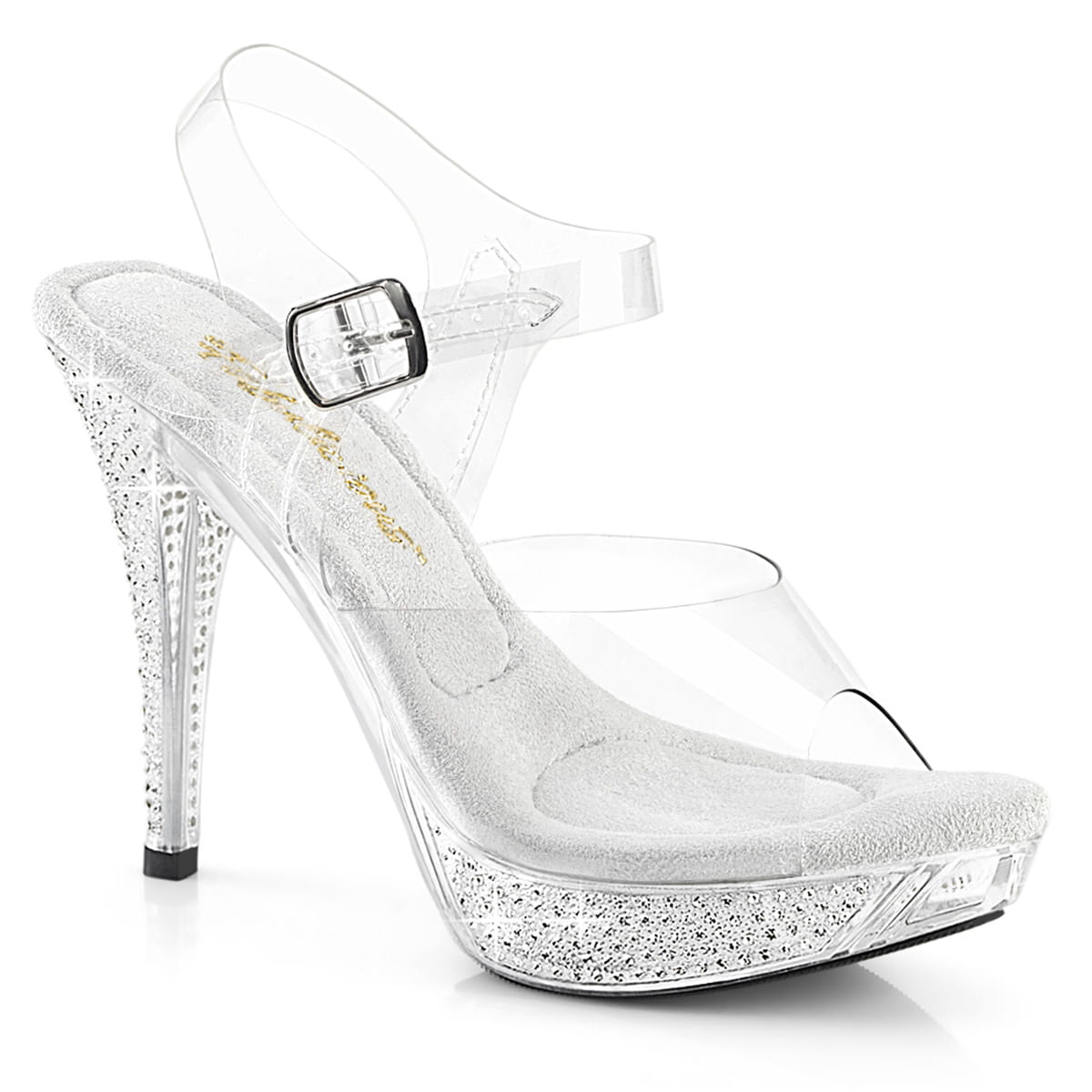 Fabulicious ELEGANT-408 Damen Slipper Transparent  EU 39